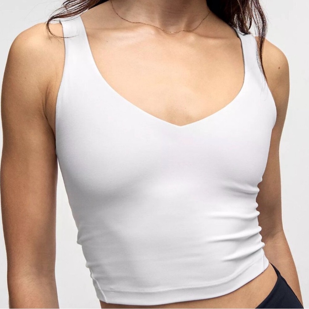 lululemon athletica White Sports Bra